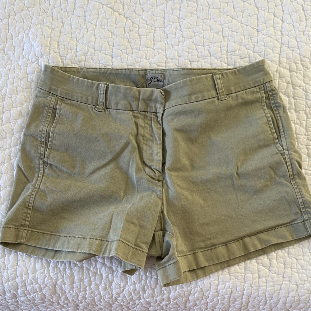 J. Crew Women's Khaki Cargo Shorts